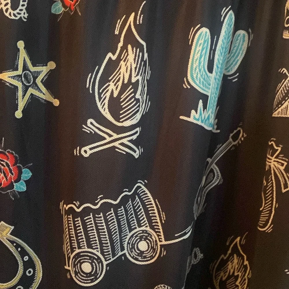 Rowdy Crowd Western Skirt - Picture 6 of 12